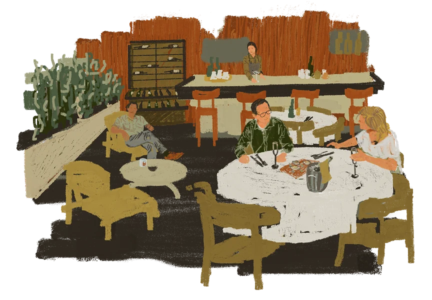 Vila Raiô - Gastronomia